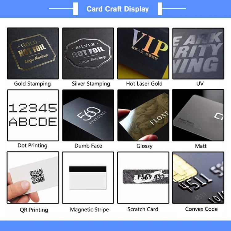 Factory Customized Plastic Card PVC Card MIFARE Ultralight (R) Smart Card for Business