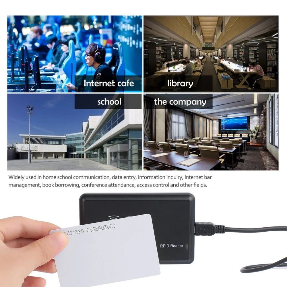 Hot Sale Custom Blank RFID Smart Card RFID Lf Hf 13.56MHz 125kHz Card for Access Control