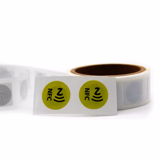 Impression personnalisée Ntag 215 RFID NFC Tag pour le suivi des actifs